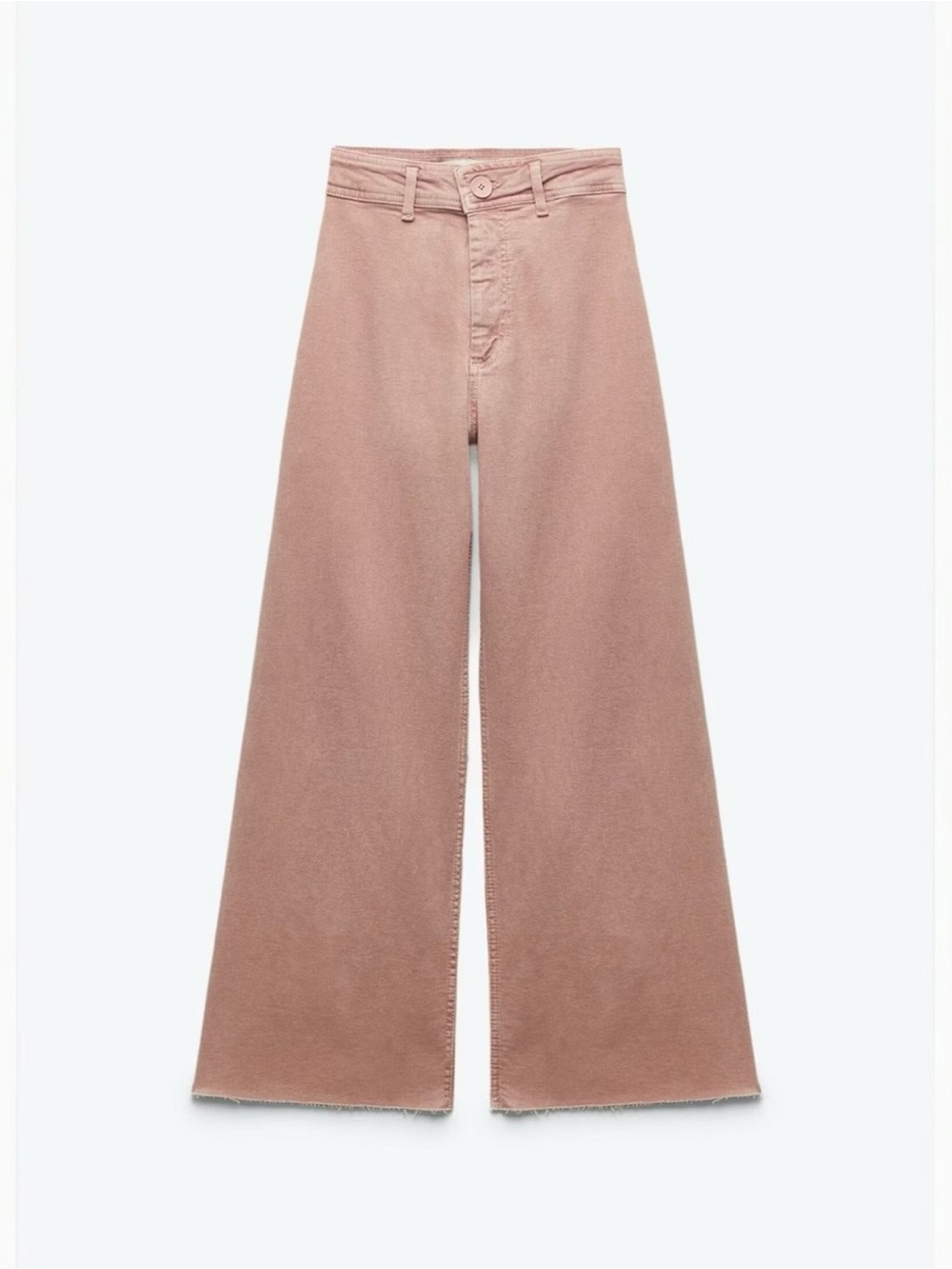 Zara Marine Straight Jeans Dusty Pink
